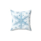 Winter Snowflake Decorative Pillow, Cozy Home Accent, Perfect Holiday Gift, Winter Decor, Snowflake Print Pillow