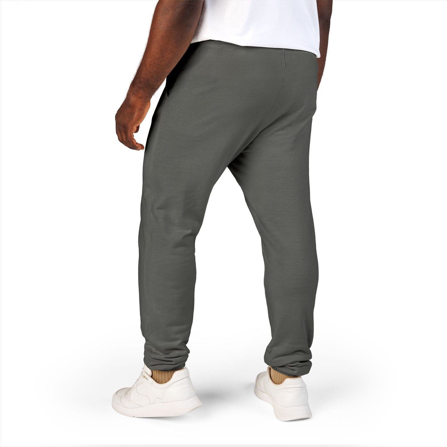 Sweatpants — Colorful Cosmic Cat Graphic "Pet Me" Joggers