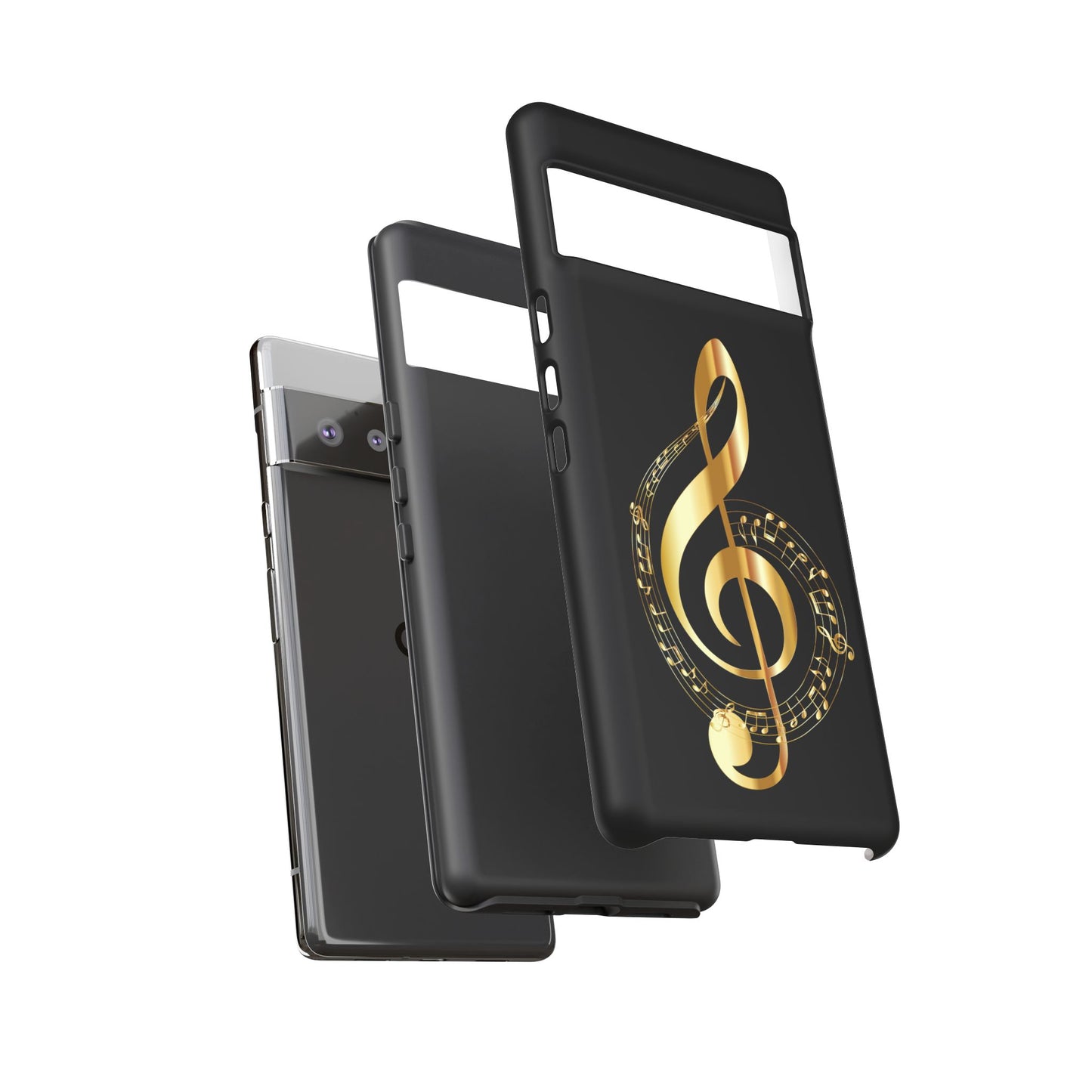 Tough Cases black gold musical Note