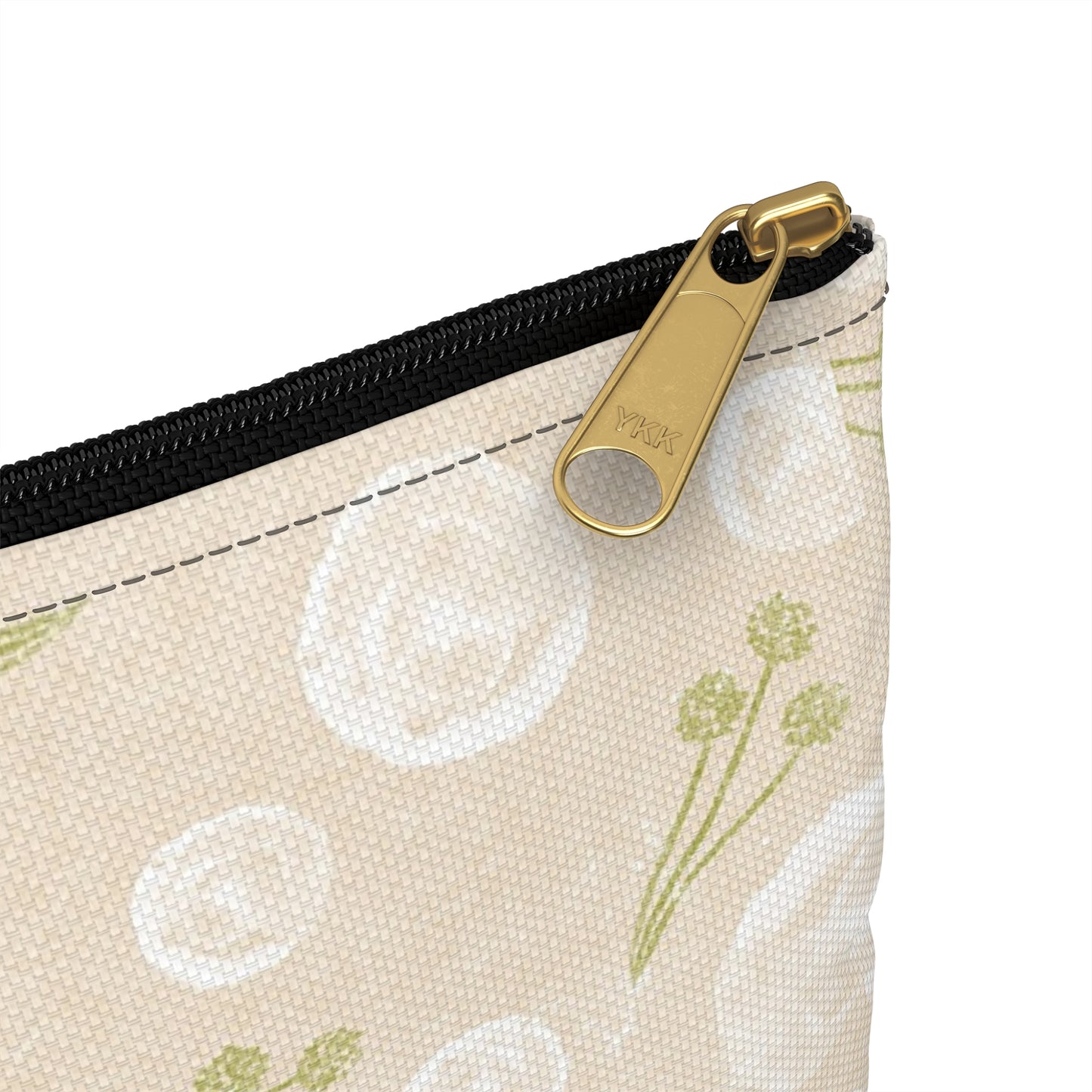 Floral Accessory Pouch - Cute Storage for Makeup, Travel, Organizing, Gifts, Eco-friendly