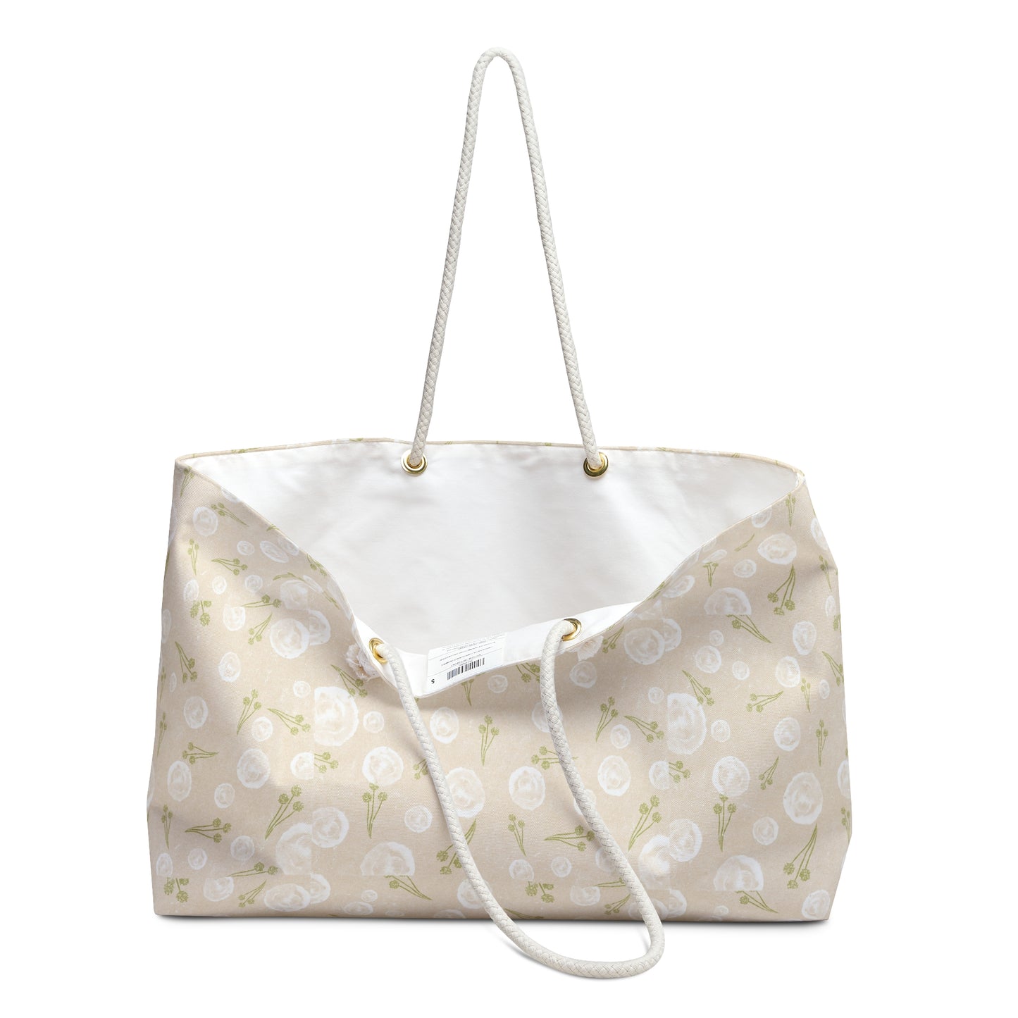 Floral Weekender Bag - Stylish Travel Tote, Perfect for Getaways, Beach Days, Gym, Yoga, Gifts for Her