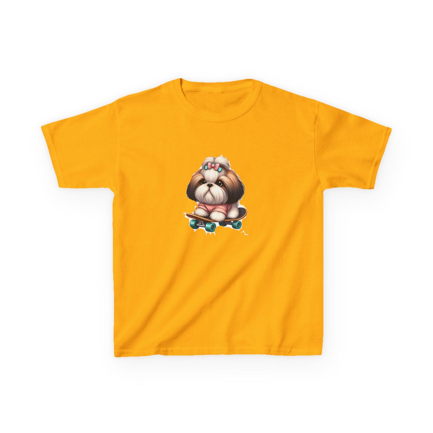 Kids Heavy CottonTee - skateboard