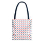 Tote Bag stars red white and blue