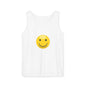 Smiley Face Tank Top, Summer Shirt, Casual Wear, Beach Outing, Gift for Friends, Positive Vibes Apparel