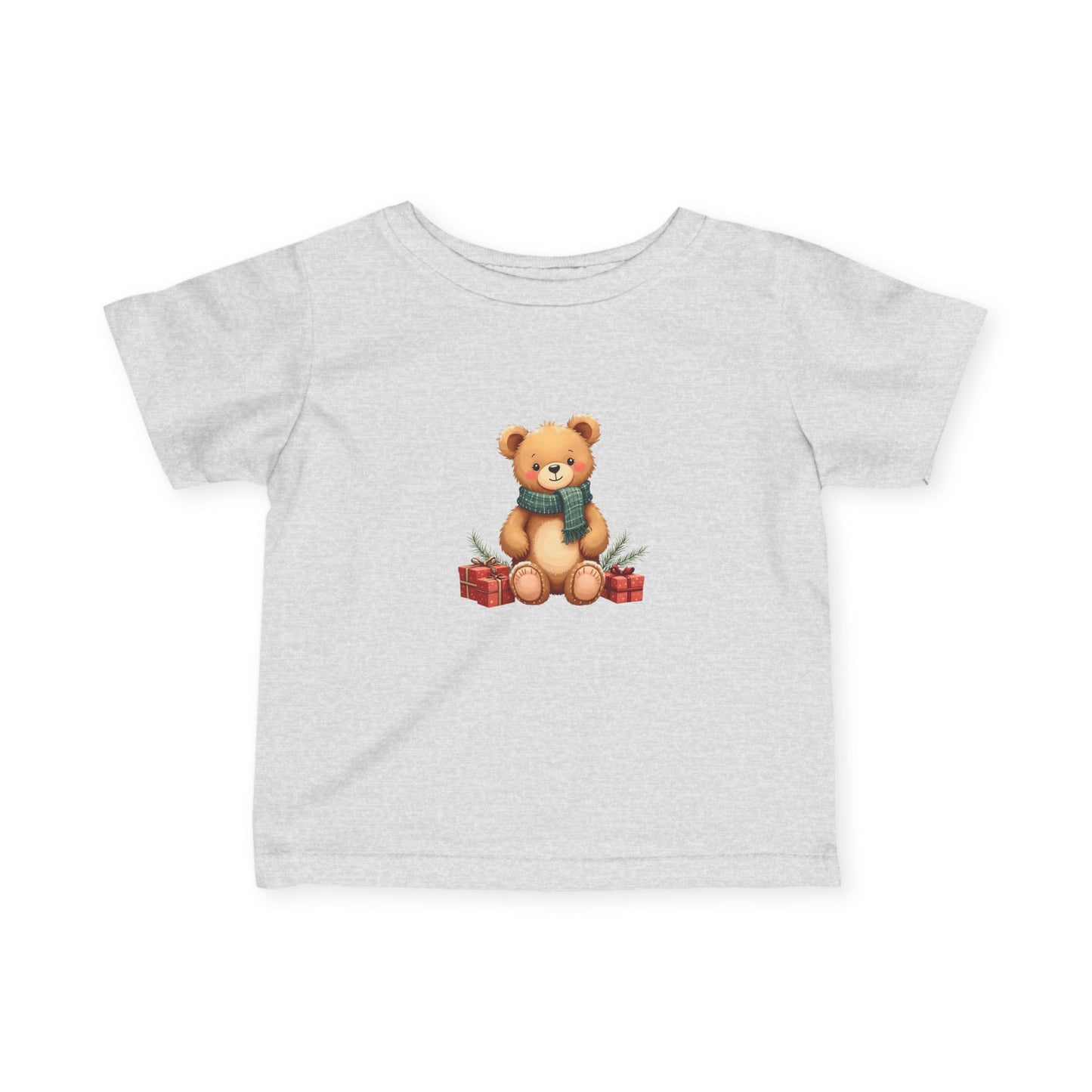 Infant Tee — Cute Teddy Bear with Presents Baby Shirt