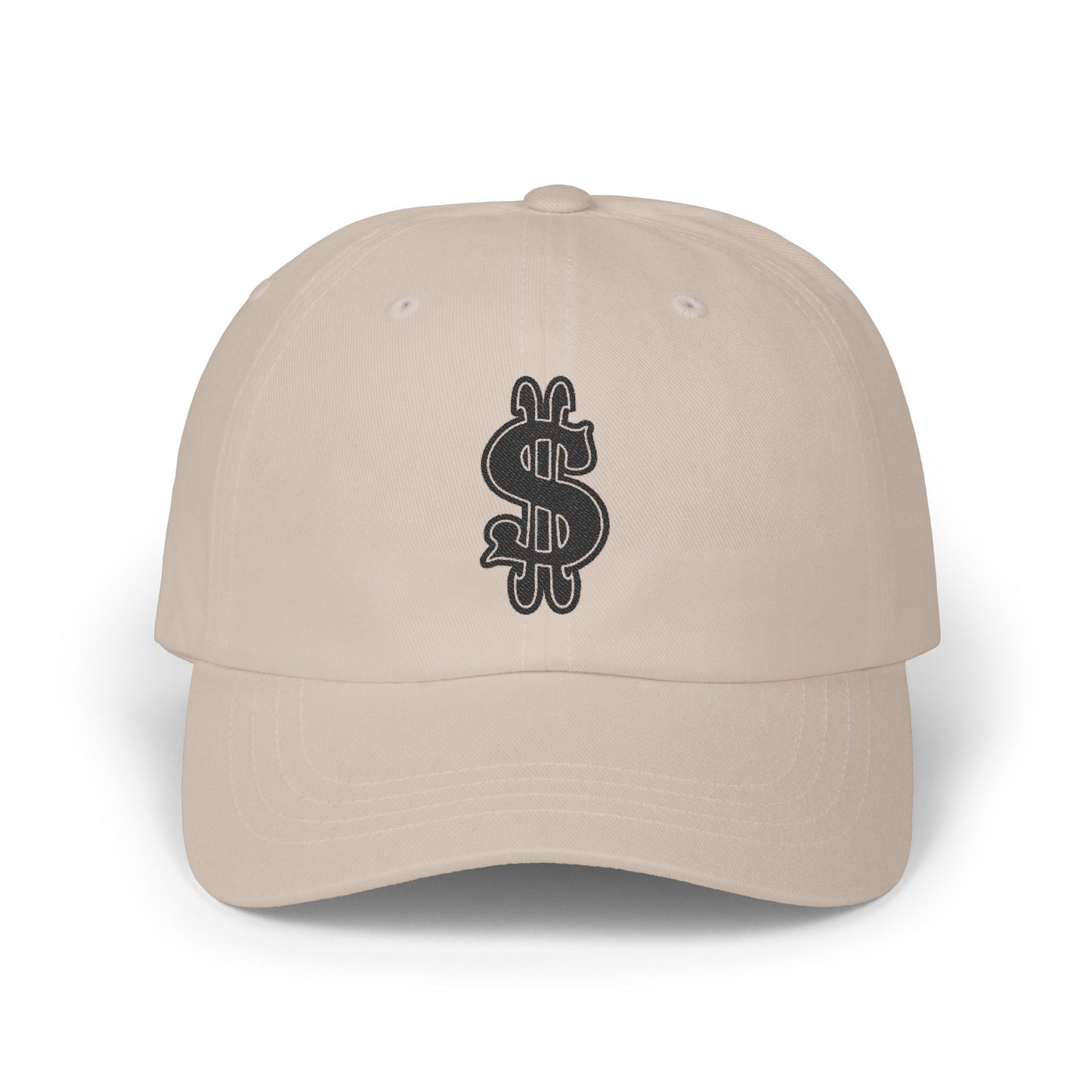 Classic Dad Cap with Dollar Sign Embroidery, Trendy Cap for Fathers, Gift for Dads, Casual Summer Hat, Unique Dad Gift, Streetwear Accessory