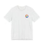 Peace Sign Tie-Dye Tee — Rainbow Hippie Peace Symbol T-Shirt