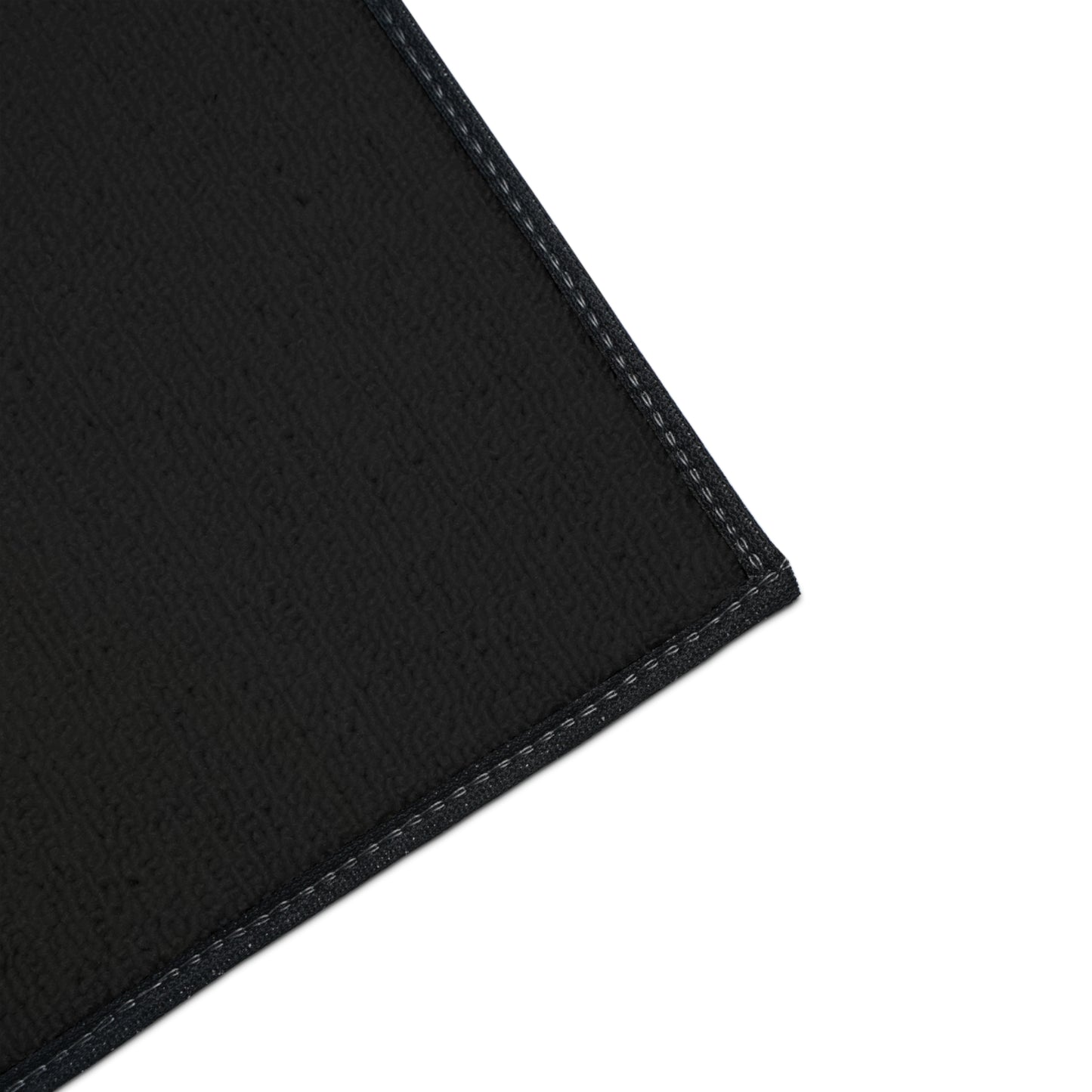 Black Cat Eyes Floor Mat — Heavy Duty Halloween Entry Rug