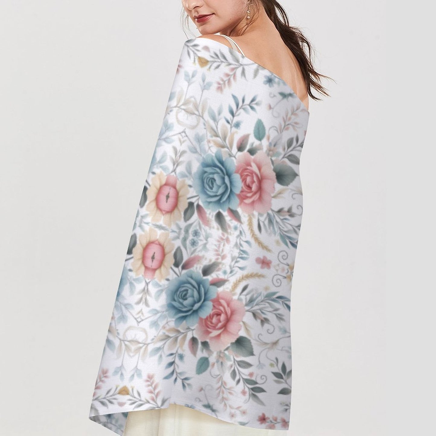 Cashmere-like Tassel Scarf