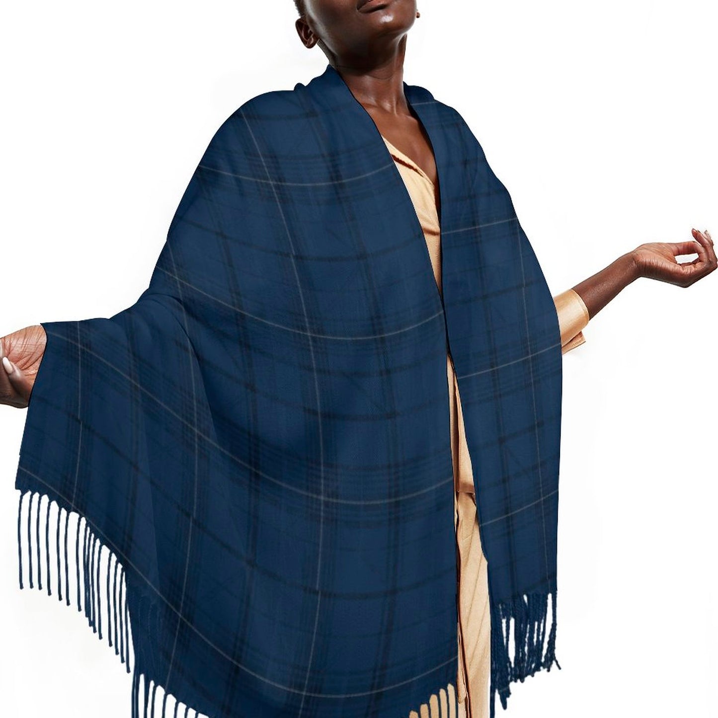 Cashmere-like Tassel Scarf