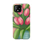 Floral Phone Case with Vibrant Tulips - Tough Cases for Garden Lovers, Spring Gifts, Nature Enthusiasts, Unique Gadget Accessories, [...]