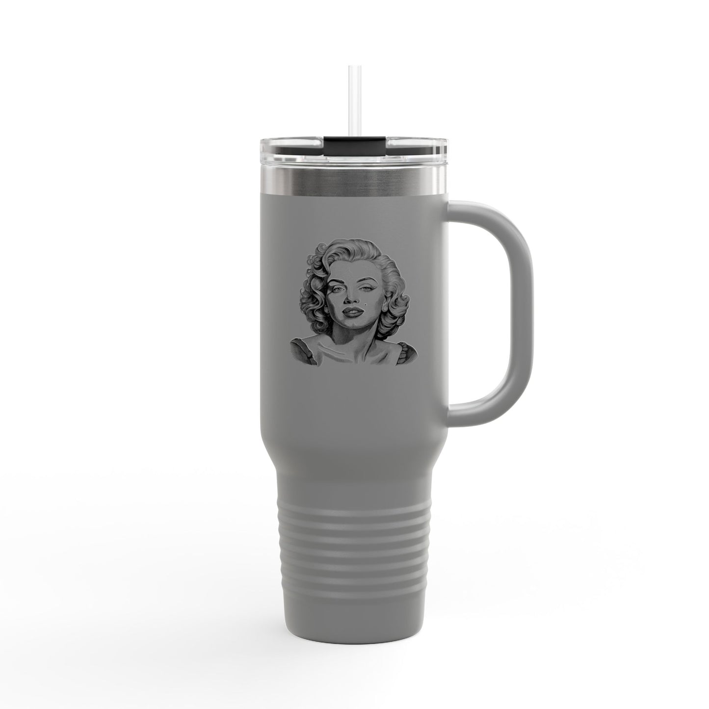 Marilyn Monroe Insulated Travel Mug, 40oz - Stylish Drinkware for On-the-Go, Perfect Gift for Fans, Coffee Lover, Travel Enthusiasts