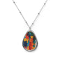 Oval Necklace - Multi color