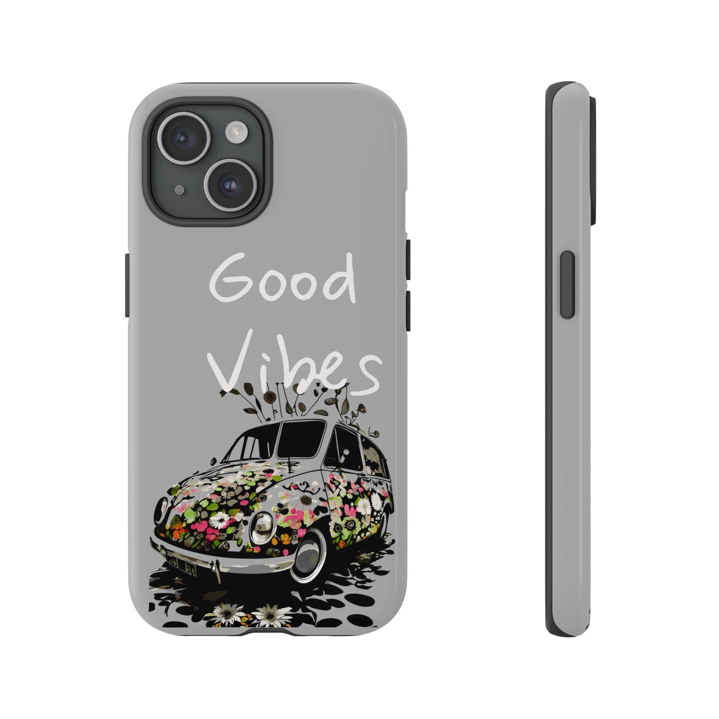 Floral Phone Case | Good Vibes, Phone Accessories, Gift for Her, Trendy Tech, Summer Vibes, Birthday Gift