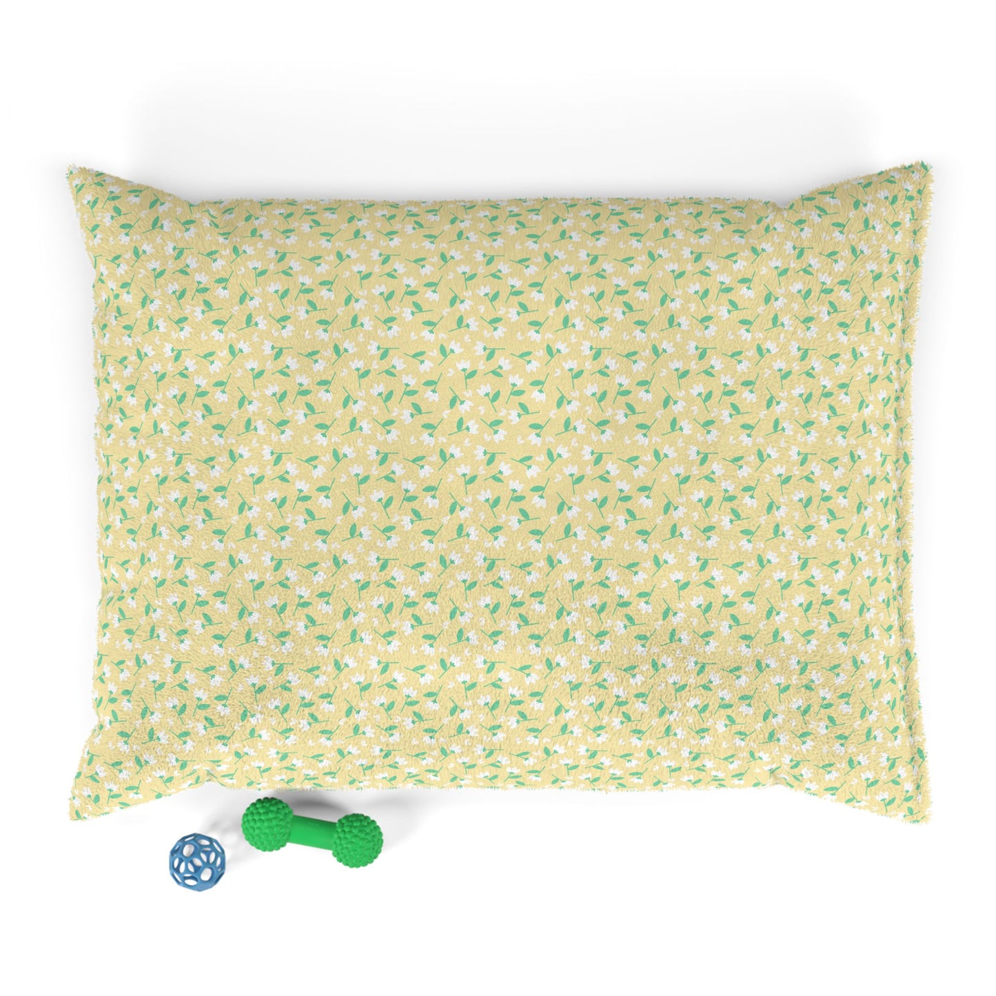 Cozy Floral Pet Bed for Small Dogs and Cats, Comfortable Pet Cushion, Spring Decor, Perfect Gift for Pet Lovers, Machine Washable