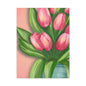 Matte Canvas, Stretched, 1.25" Tulips