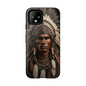 Native American Art Phone Case, Strong Culture Design, Unique Gift for Him or Her, Tough Cases, Customizable Protector, Tribal Style