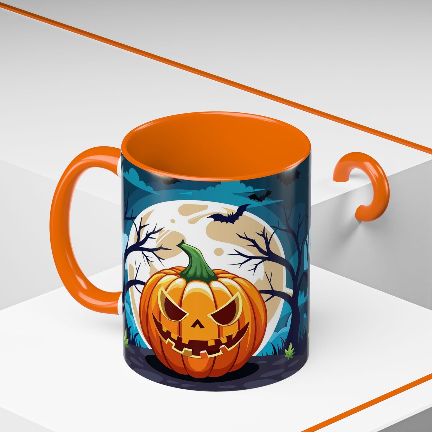 Accent Coffee Mug (11, 15oz) Halloween