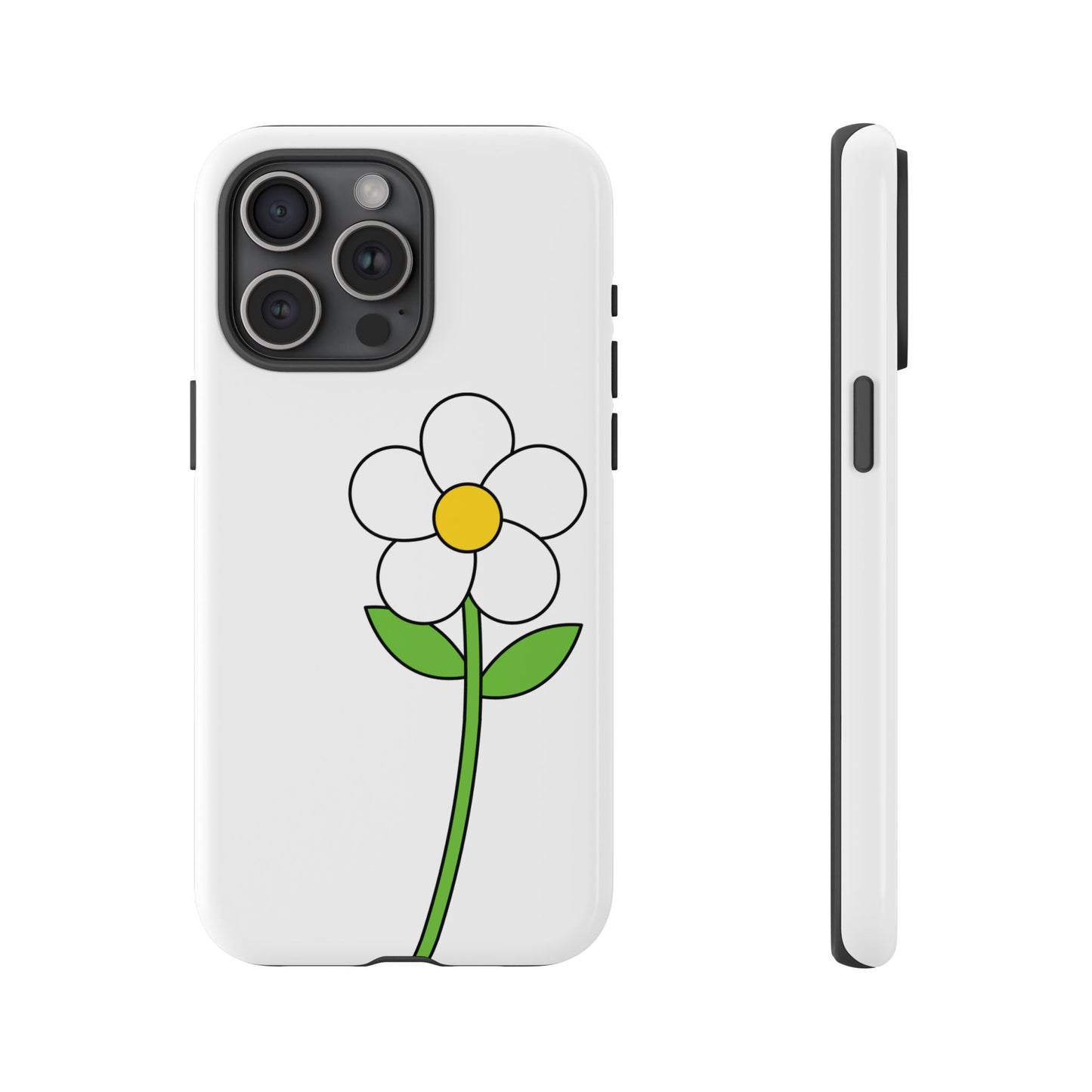 Floral Phone Case, Tough Cases with Flower Design, Cute Phone Accessory, Gifts for Her, Spring Decor, Unique Phone Cases