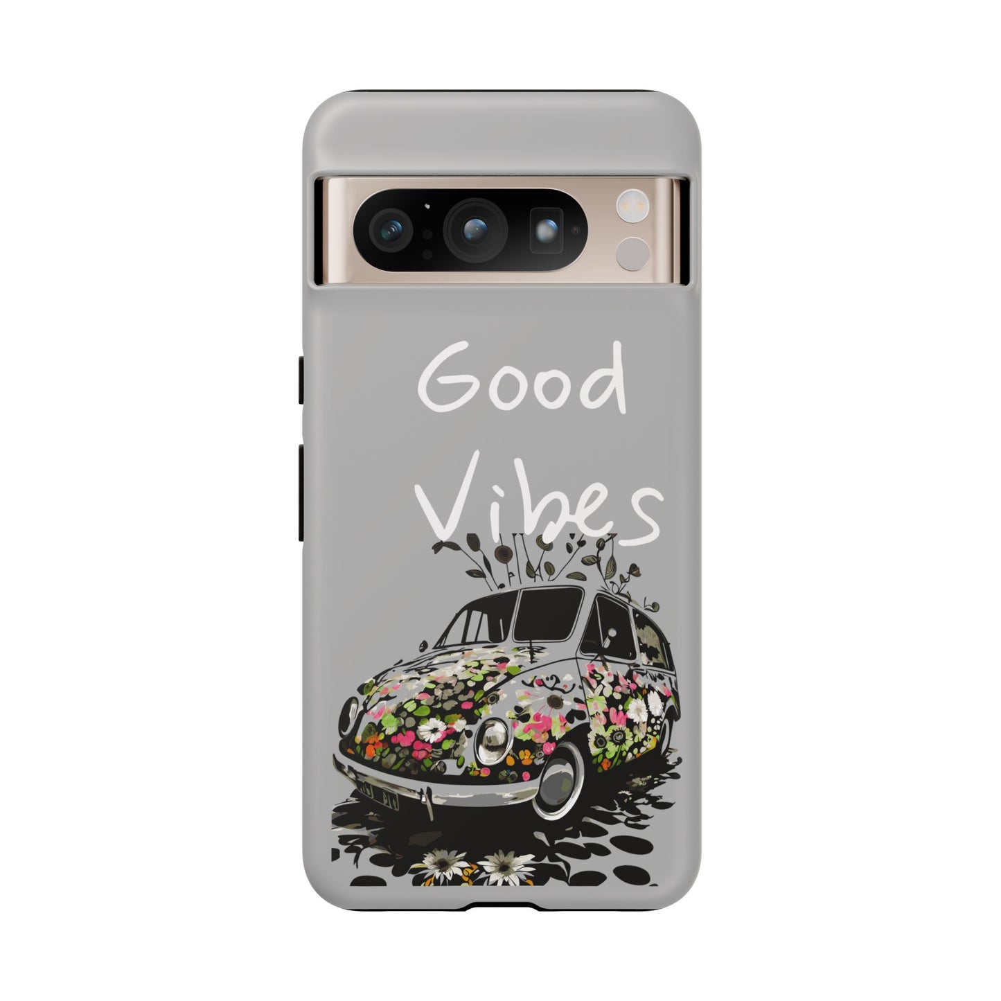 Floral Phone Case | Good Vibes, Phone Accessories, Gift for Her, Trendy Tech, Summer Vibes, Birthday Gift