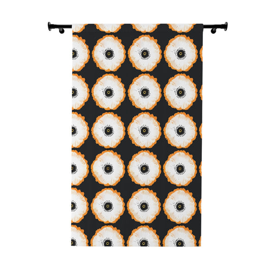 Floral Blackout Window Curtains, Elegant Floral Home Decor, Modern Living Room Accent, Ideal for Bedroom or Dining Room, Unique Gifts, Bold