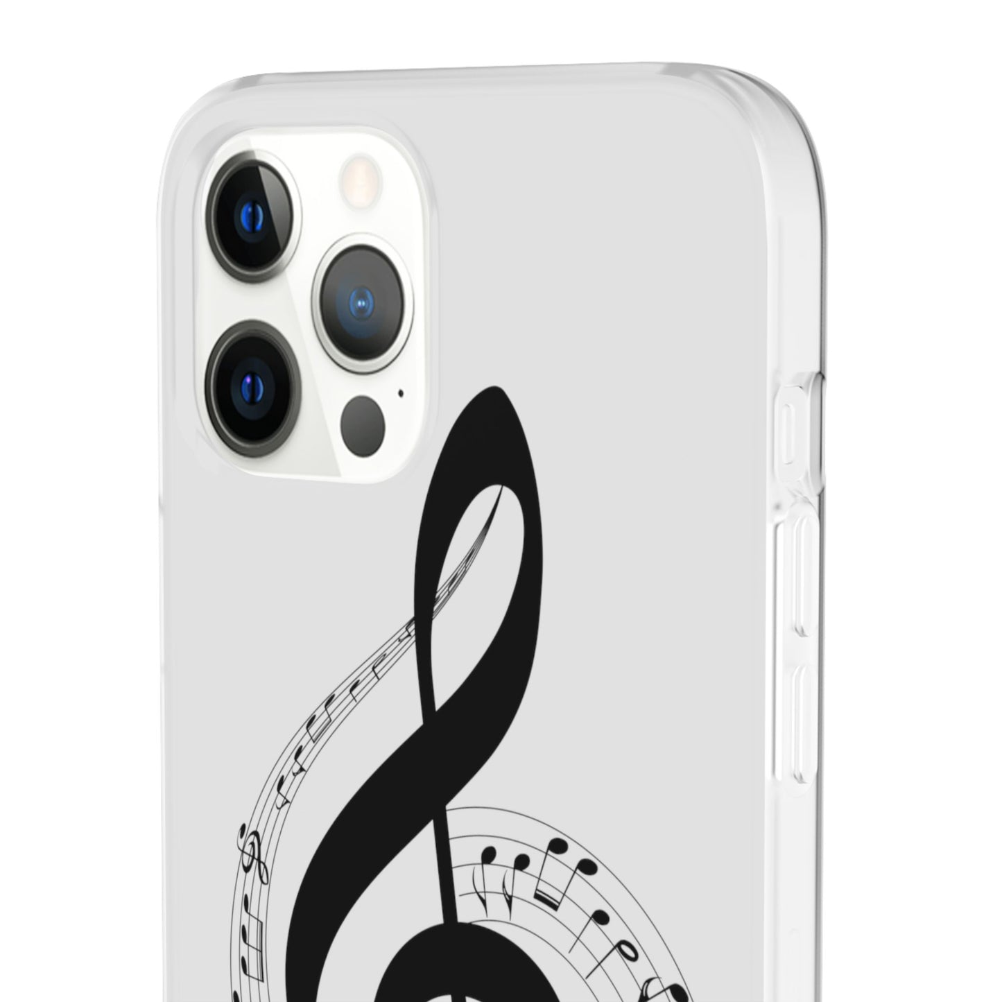 Phone Case — Musical Treble Clef Design