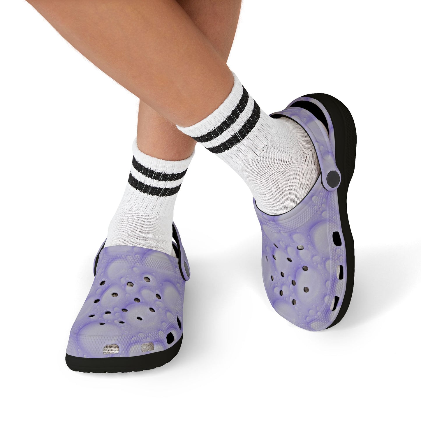 Whimsical Kid's EVA Clogs - Fun Bubble Design for Summer Play, Pool Days, Beach Trips, Birthday Gifts, or Outdoor Adventures