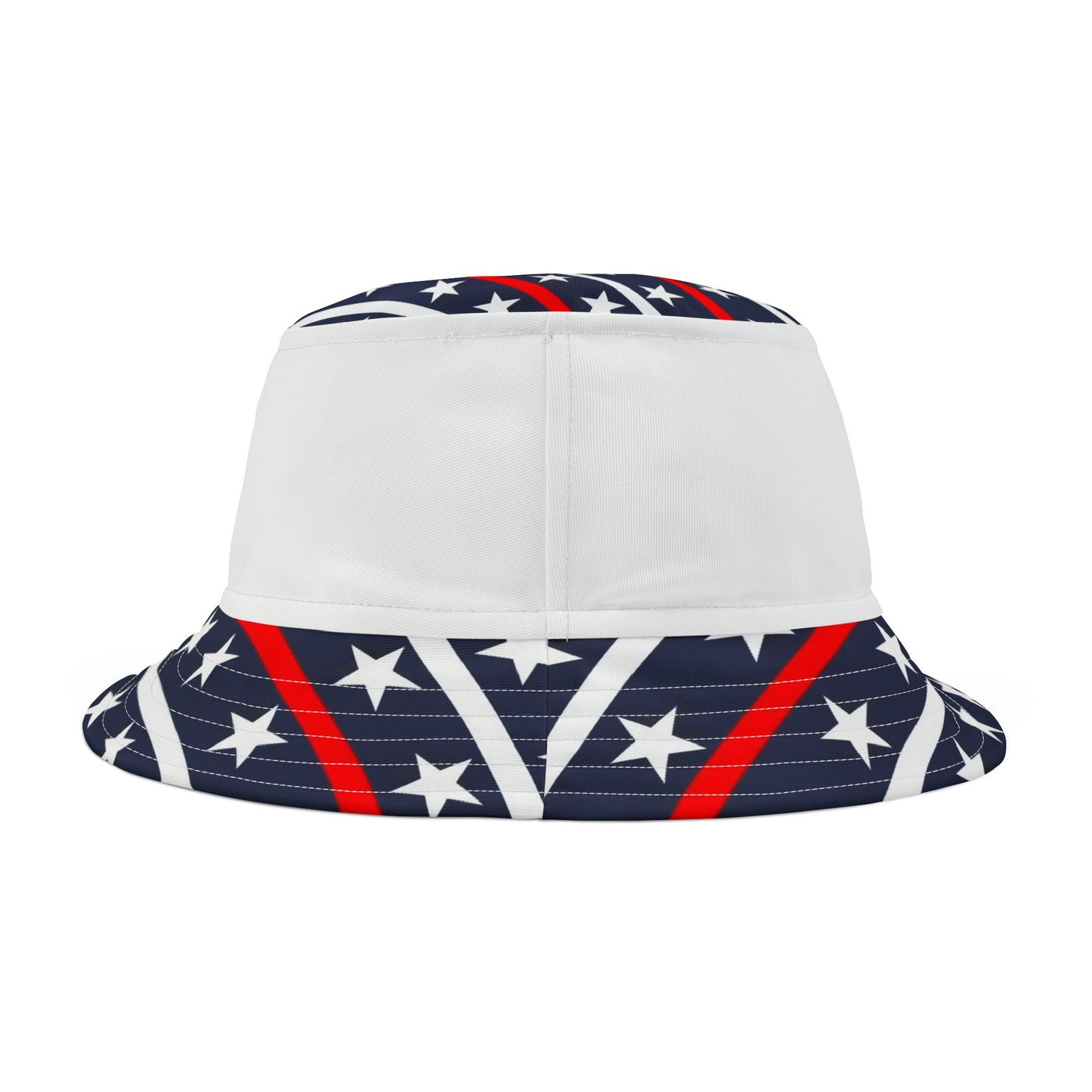 Patriotic USA Bucket Hat, Summer Sun Hat, Outdoor Recreation, Independence Day Gift, Red White Blue Accessories