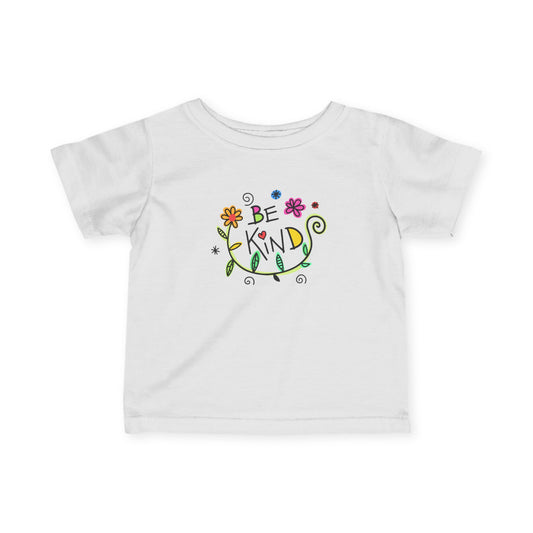 Be Kind Infant Tee, Cute Baby Shirt, Toddler Gift, Nursery Outfit, Rainbow Tee, Kids' Shirt