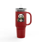 Panda Insulated Travel Mug, 40oz Cute Coffee Cup
