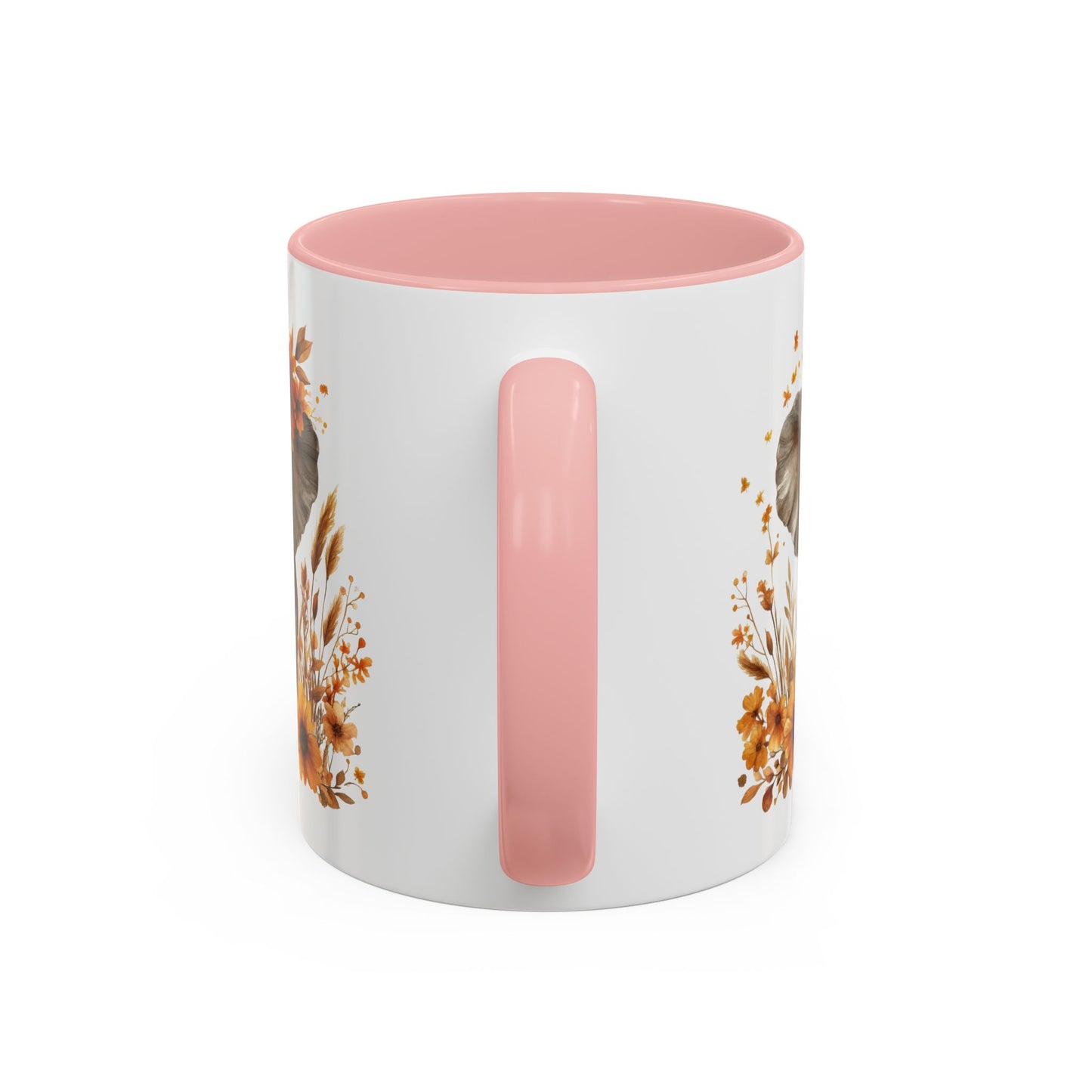 Adorable Elephant Floral Coffee Mug, Cute Animal Mug, Coffee Lover Gift, Kids Mug, Baby Shower Decor