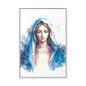 Framed Canvas Art Print, Spiritual Decor, Religious Artwork, Wall Decor, Gift for Faith, Elegant Home Decoration