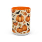 Pumpkin Halloween Coffee Mug, Fall Decor Mugs, Spooky Halloween Gifts, Autumn Drinkware, Seasonal Coffee Cups