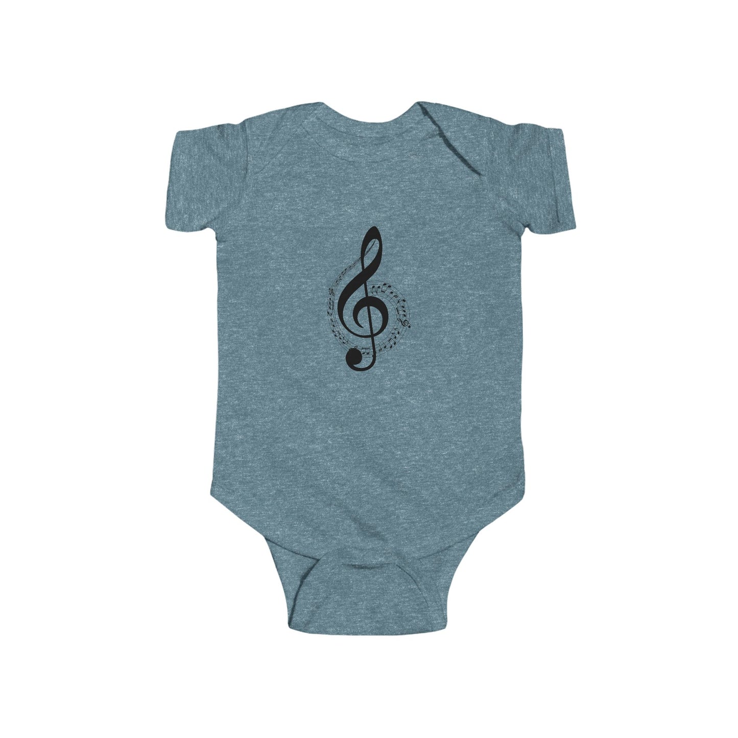 Musical Note Infant Bodysuit - Perfect Baby Gift, Newborn Outfit, Cute Music Onesie, Baby Shower Clothes, Toddler Music Love