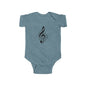 Musical Note Infant Bodysuit - Perfect Baby Gift, Newborn Outfit, Cute Music Onesie, Baby Shower Clothes, Toddler Music Love