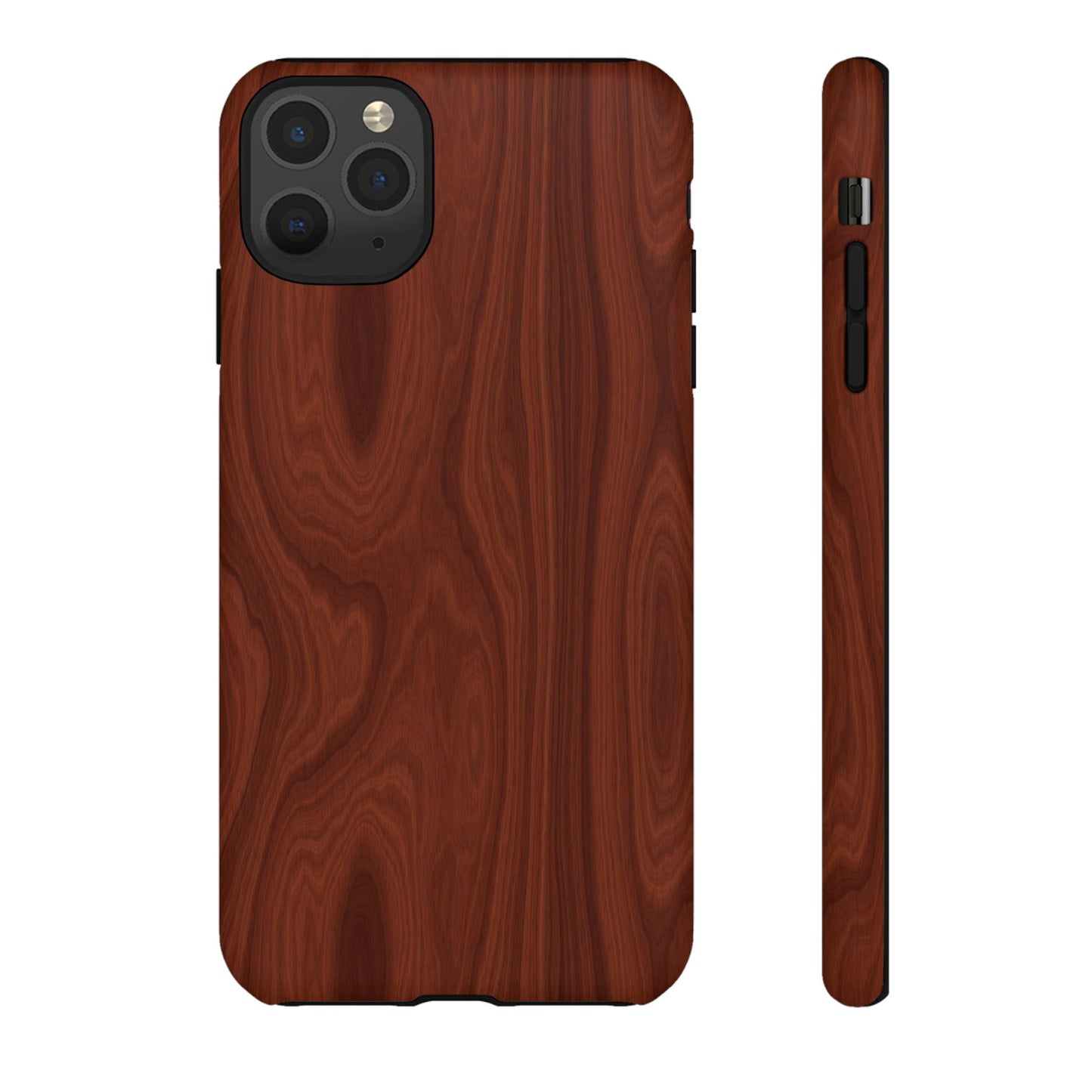 Wood Grain Phone Case, Stylish Tough Cases, Nature-Inspired Protective Cover, Unique Gifts for Him and Her, Eco-Friendly Tech Accessory