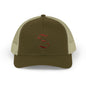 Embroidered 'Z' Snapback Trucker Cap — Vintage Monogram Initial Hat