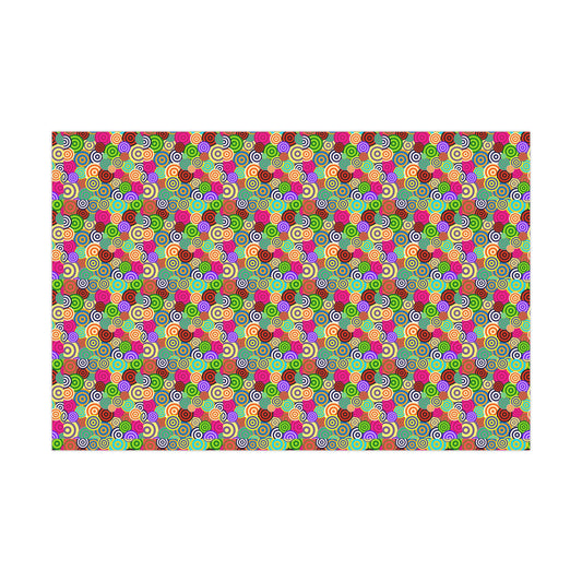 Vibrant Gift Wrap Papers for All Occasions, Colorful Wrapping Paper for Birthdays, Holidays, Parties, Unique Gift Presentation