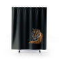 Majestic Tiger Shower Curtain - Bold Home Decor, Bathroom Accessory