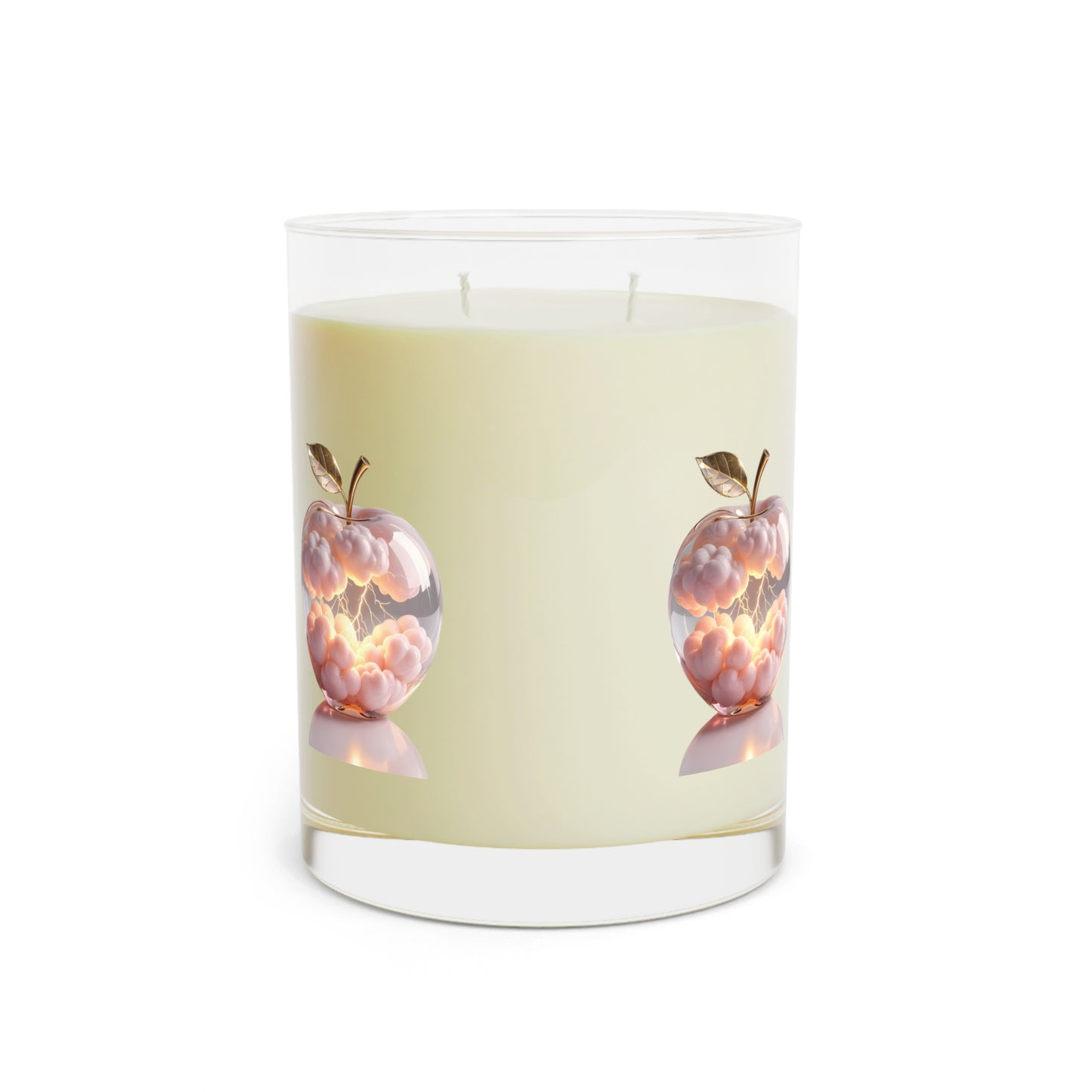 Apple Cloud Scented Candle - Cozy Atmosphere, Relaxing Gift for Home, Aromatherapy Decor, Fall & Winter Fragrance