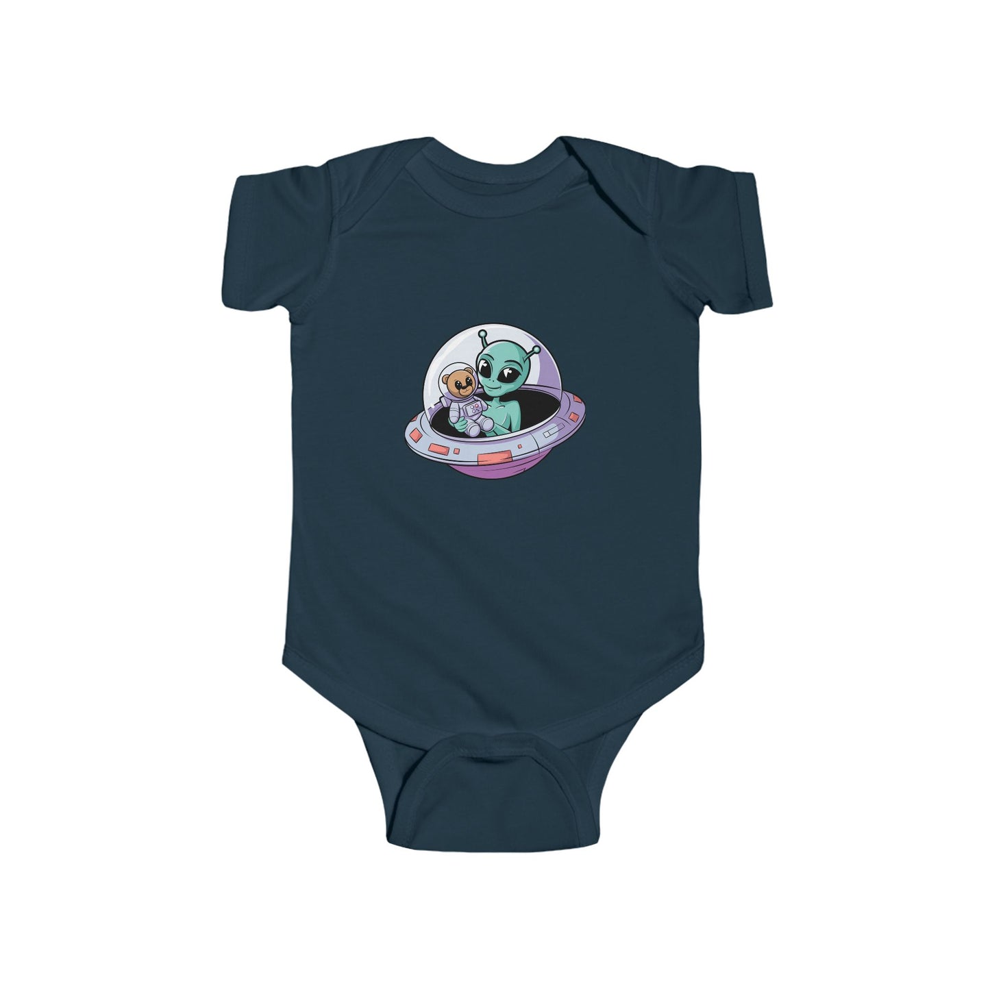 Cute Alien Baby Bodysuit, Adorable Gift for Newborns, Baby Shower Outfit, Infant Apparel, Great for Space Lovers