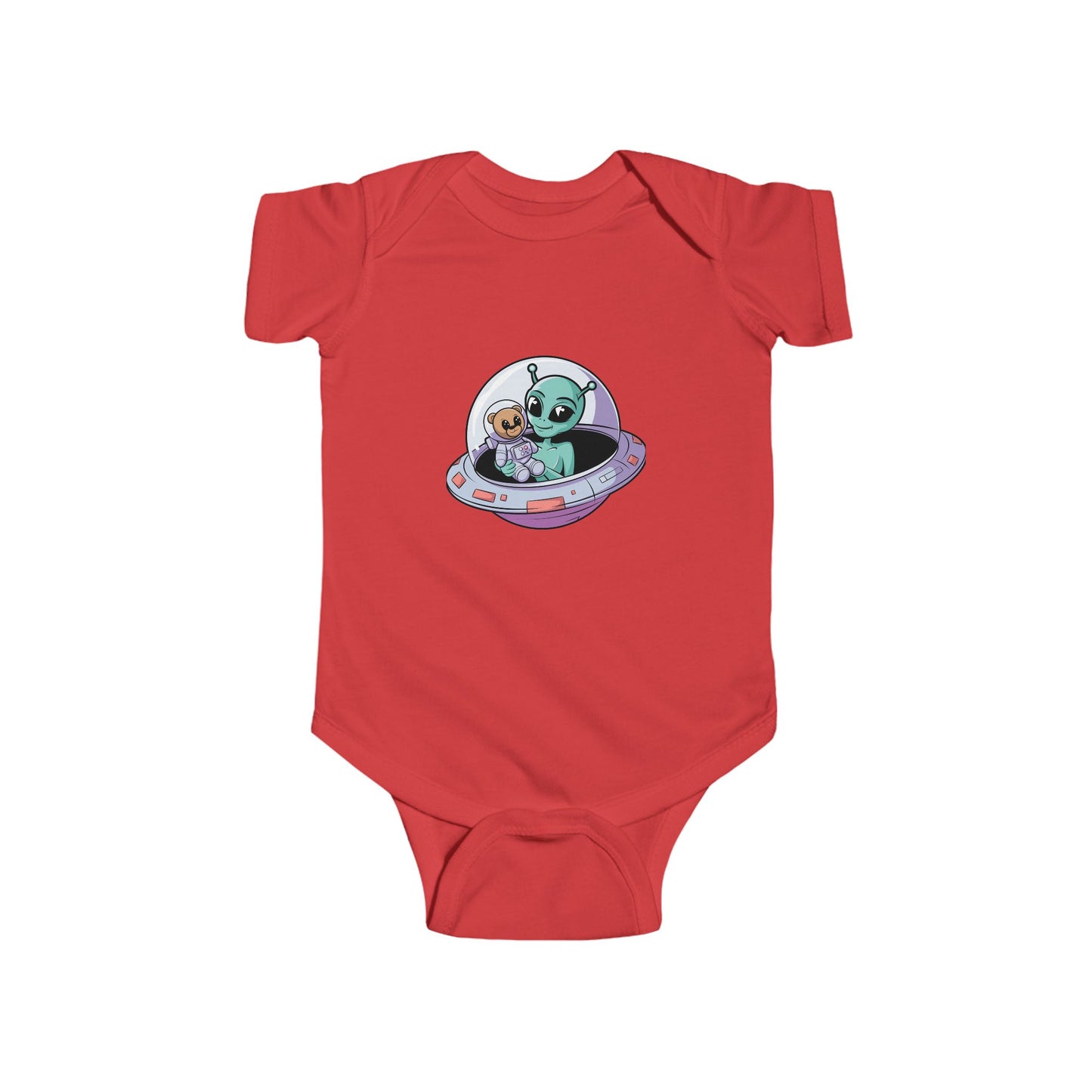 Cute Alien Baby Bodysuit, Adorable Gift for Newborns, Baby Shower Outfit, Infant Apparel, Great for Space Lovers