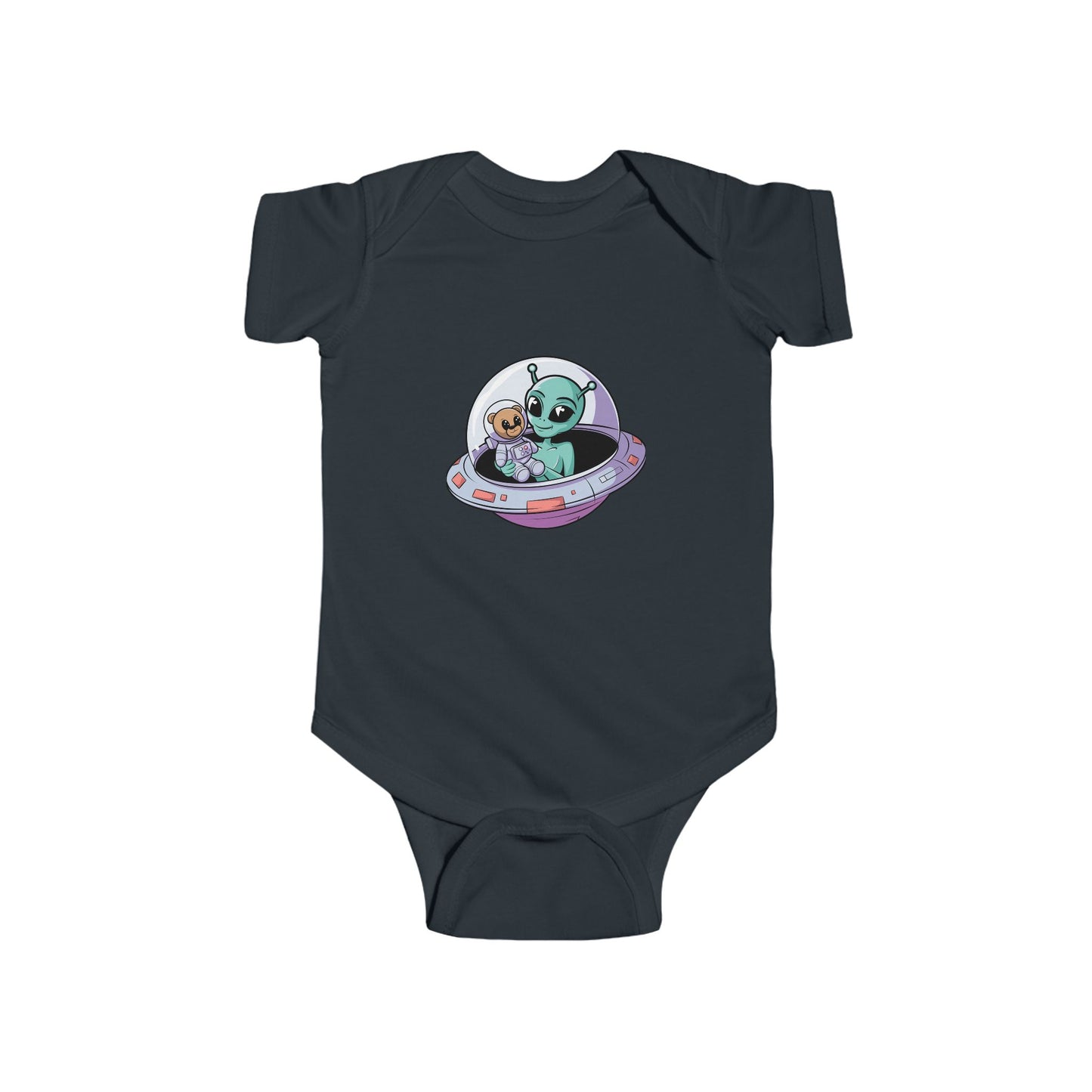 Cute Alien Baby Bodysuit, Adorable Gift for Newborns, Baby Shower Outfit, Infant Apparel, Great for Space Lovers