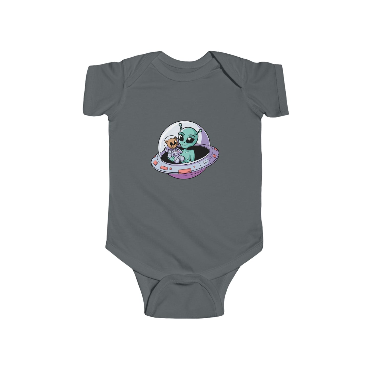 Cute Alien Baby Bodysuit, Adorable Gift for Newborns, Baby Shower Outfit, Infant Apparel, Great for Space Lovers