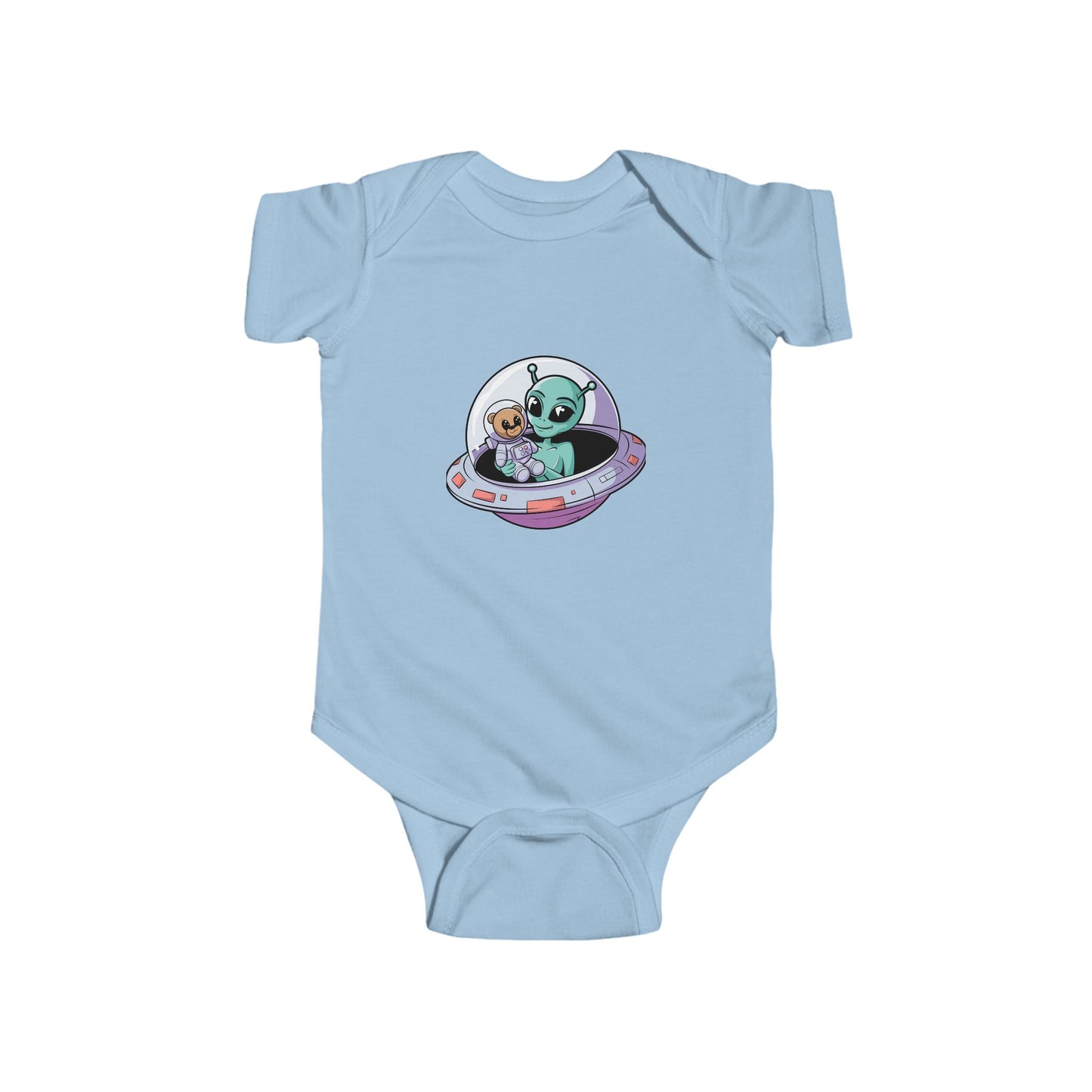 Cute Alien Baby Bodysuit, Adorable Gift for Newborns, Baby Shower Outfit, Infant Apparel, Great for Space Lovers