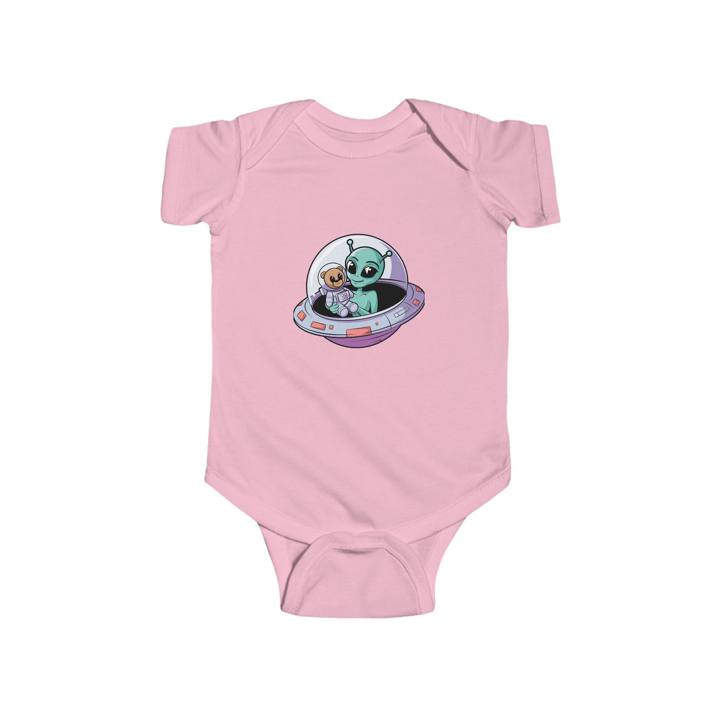 Cute Alien Baby Bodysuit, Adorable Gift for Newborns, Baby Shower Outfit, Infant Apparel, Great for Space Lovers