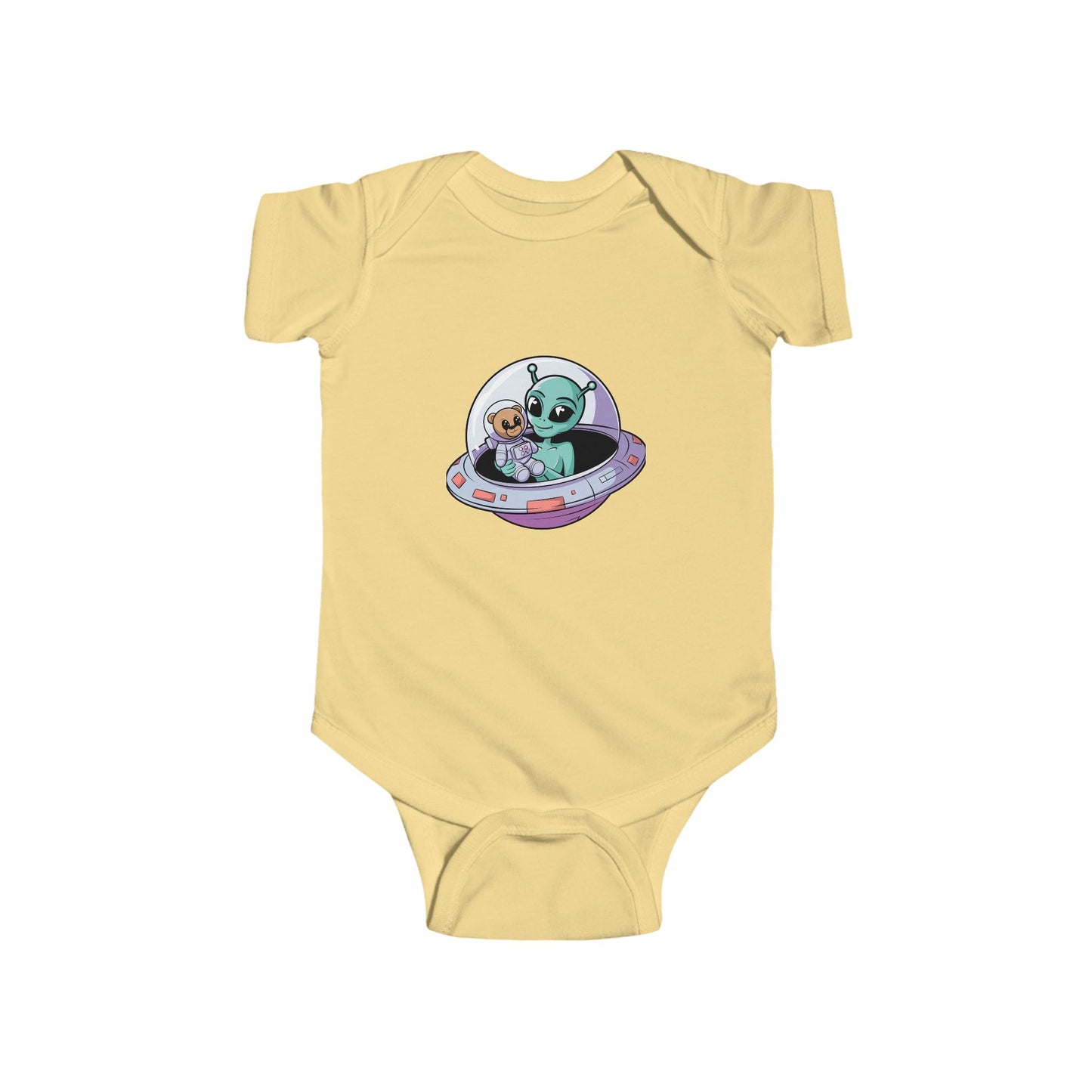 Cute Alien Baby Bodysuit, Adorable Gift for Newborns, Baby Shower Outfit, Infant Apparel, Great for Space Lovers