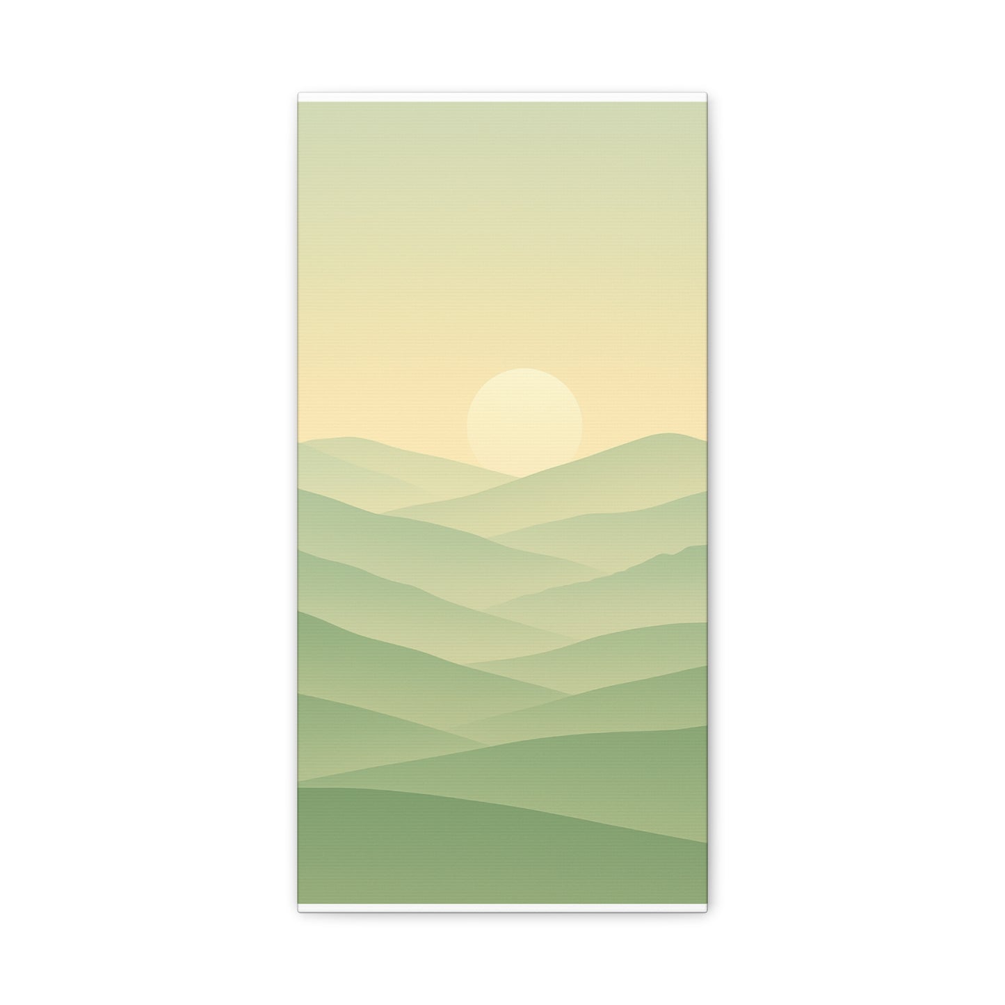 Matte Canvas, Stretched, 1.25" Sunset or Sunrise