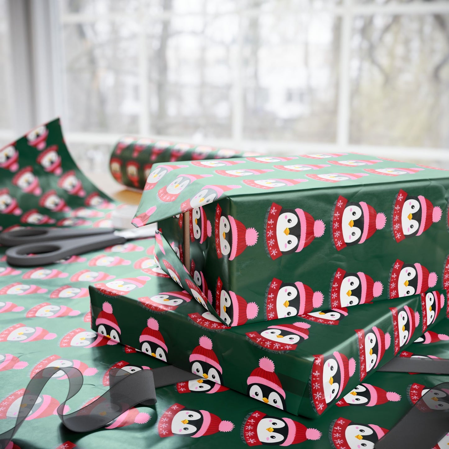 Colorful Holiday Wrapping Paper, Festive Gift Wrap, Merry Gift Packaging, Christmas Wrapping, Eco-Friendly Wrap