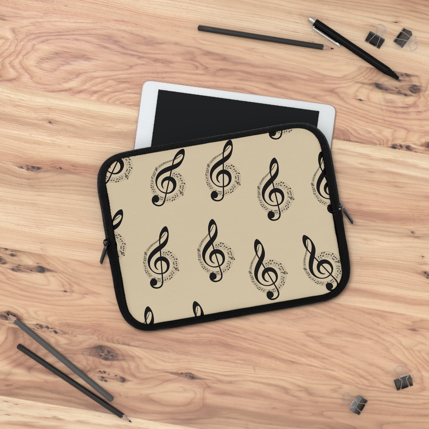 Musical Notes Laptop Sleeve – Stylish Protection for Music Lovers